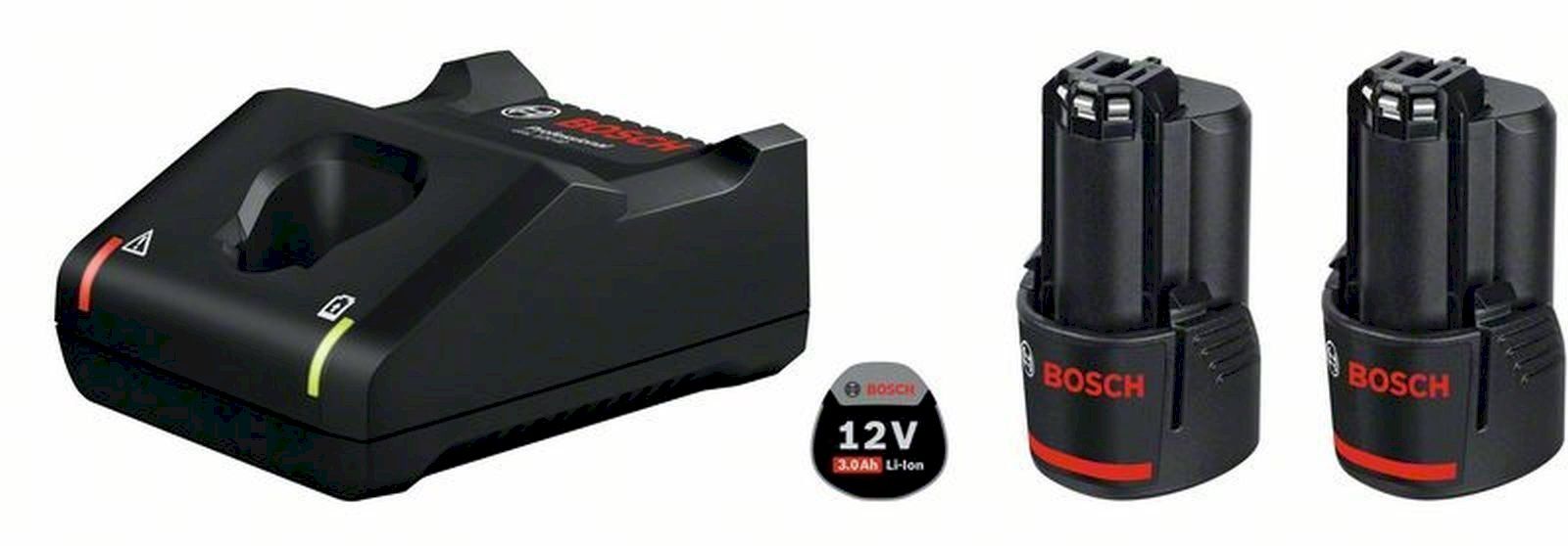 Bosch Caricatori & Batterie: Bosch Akku Starter-Set 2x GBA 3.0 Ah – Nuovo e nell'imballaggio originale da Bottighofen venduto da zaap