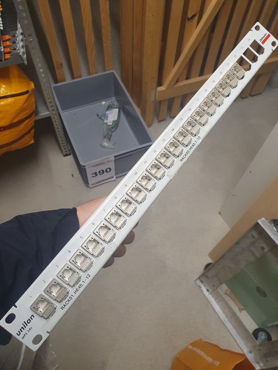 Dätwyler mps 24 Patchpanel 24 19Zoll Rack 19