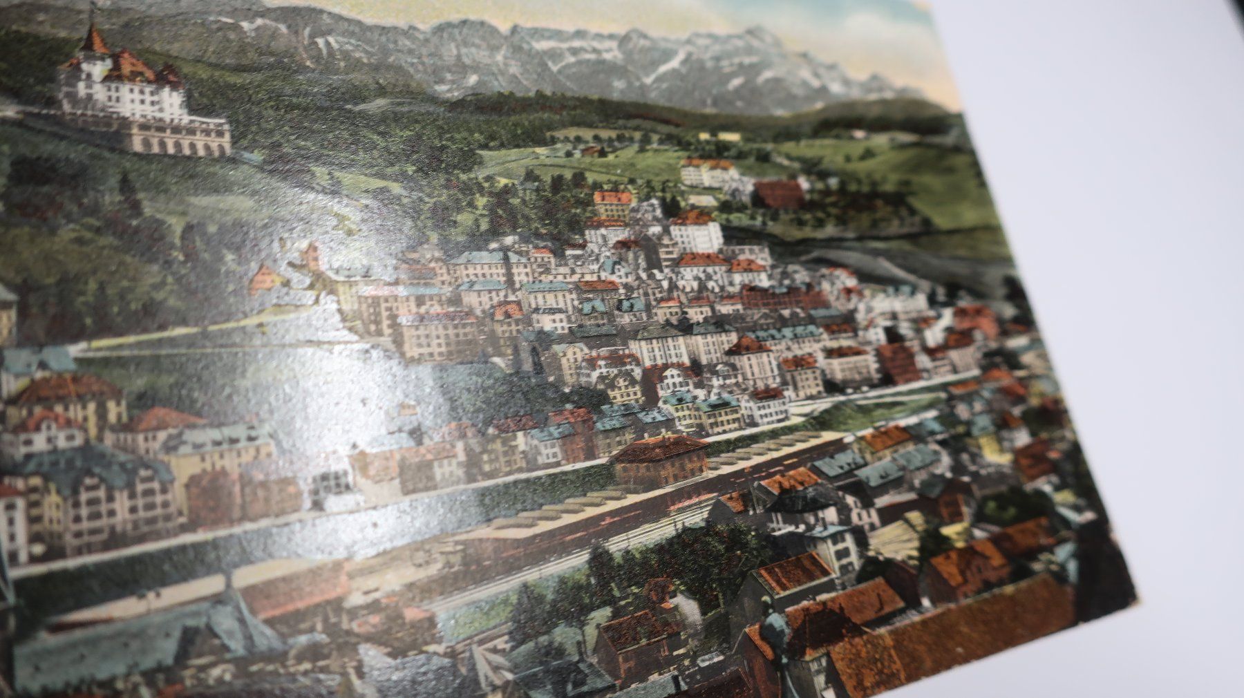 Ansichtskarten: St. Gallen St. Leonhard mit Säntis – Gebraucht aus Cormoret von Pascalll2001 3