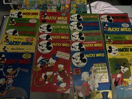 20 Stk. Micky Maus 1957-1975