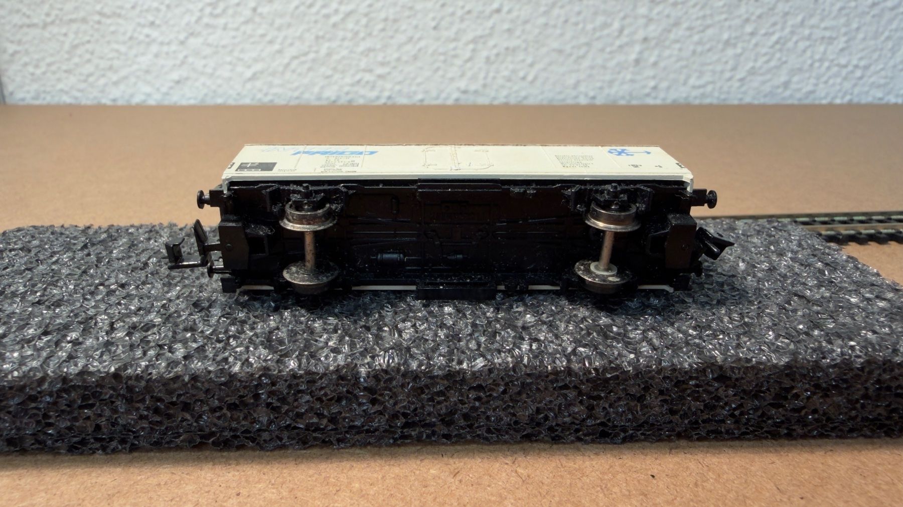 Fleischmann Modellini di ferrovie: Fleischmann Inter Frigo Güterwagen Spur N – Usato da Schlieren venduto da rat_lq6b 7