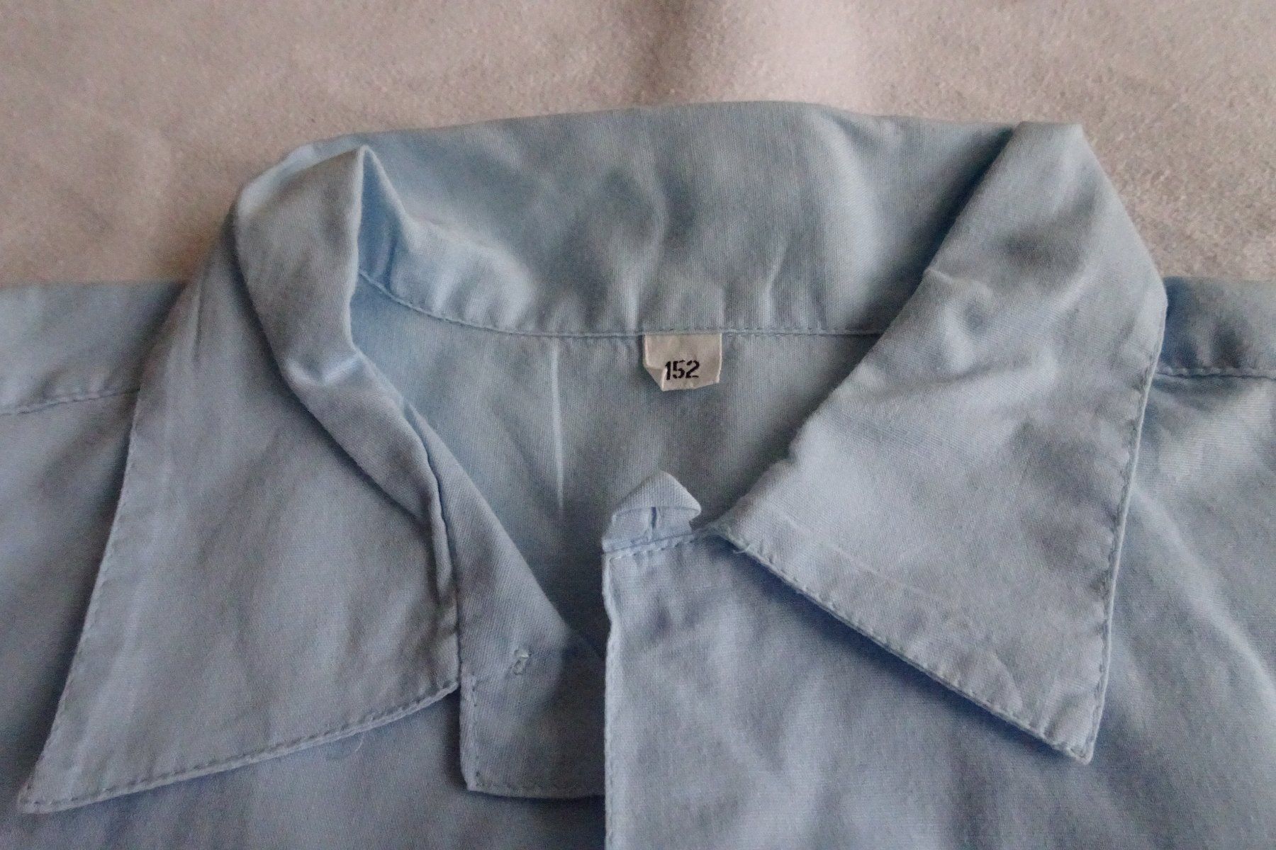 Camicie, T-shirt & Polo: hellblaues Kurzarm Hemd Gr. 152 – Usato da Strengelbach venduto da schmetterling20 2