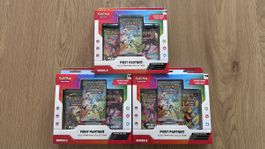 3x Pokemon First Partner Series 2 EN