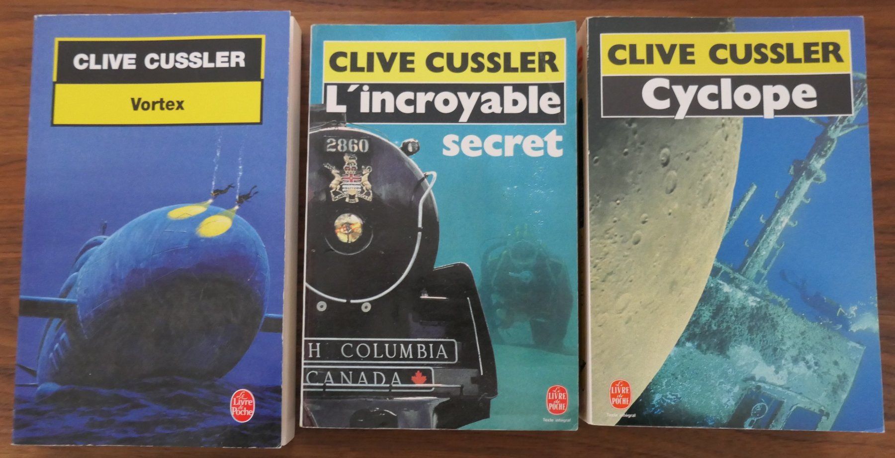 Bücher: Thriller Clive Cussler – Gebraucht aus Biel/Bienne von Crismail