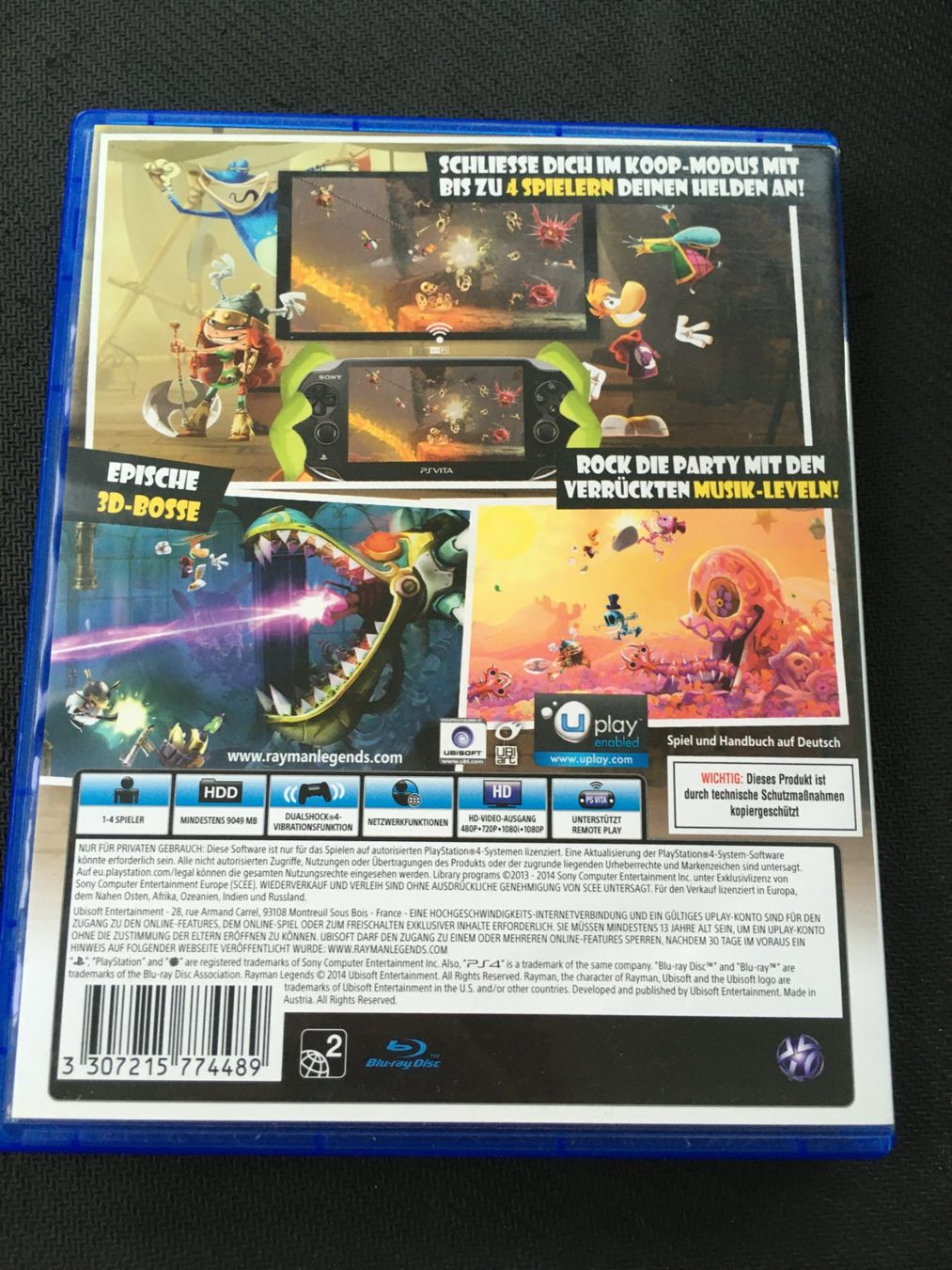 Sony Giochi: Rayman Legends - PS4 / Playstation 4 – Usato da St.Gallen venduto da sjosjo 1