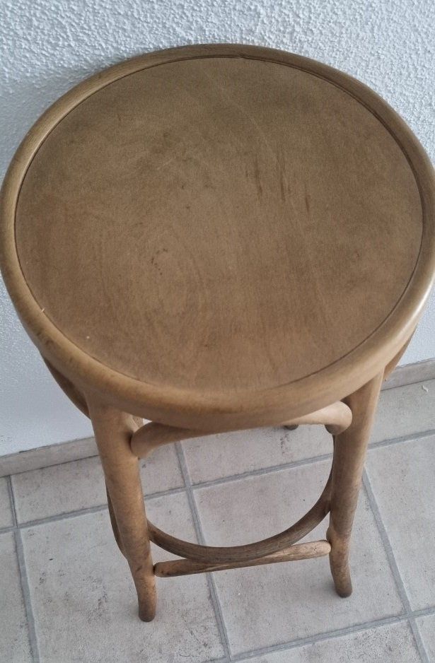 Sgabelli: Bugholz Bar Hocker Thonet Stil Hocker Holz – Usato da Flums venduto da Flumsantik 1