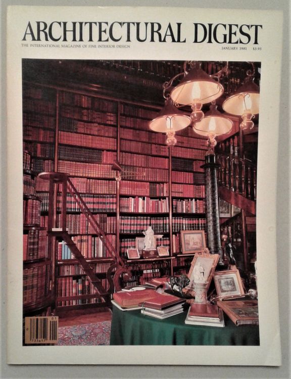 Architectural Digest January 1981 (Gebraucht) in Lausanne für CHF 21 ...