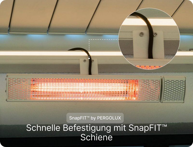 Radiatori: Heizstrahler Heater Pergolux – Nuovo e nell'imballaggio originale da Unterkulm venduto da Fabulirius