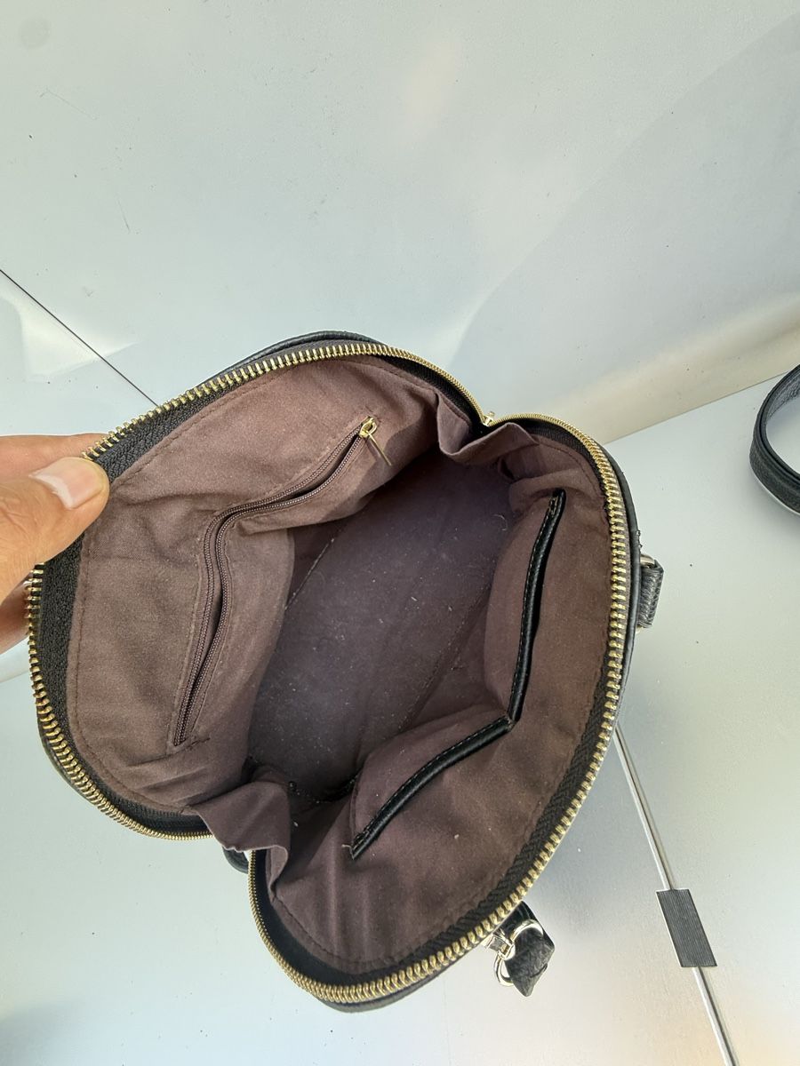 Taschen für Damen: Handbag black dome shape with studs used condition – Gebraucht aus Liebefeld von Khampa 4