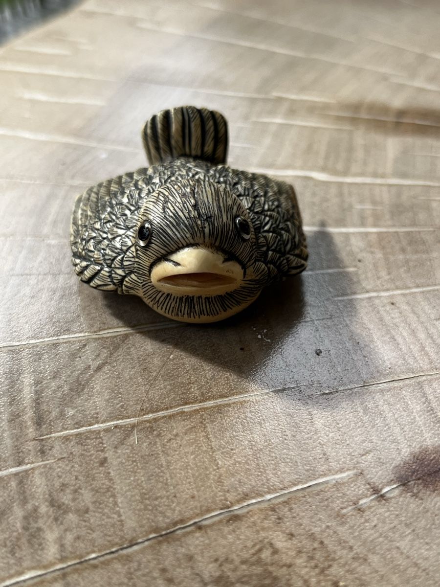 Statuette: originales netsuke, spatz. meiji periode. japan – Usato da Lengnau BE venduto da Meij 4