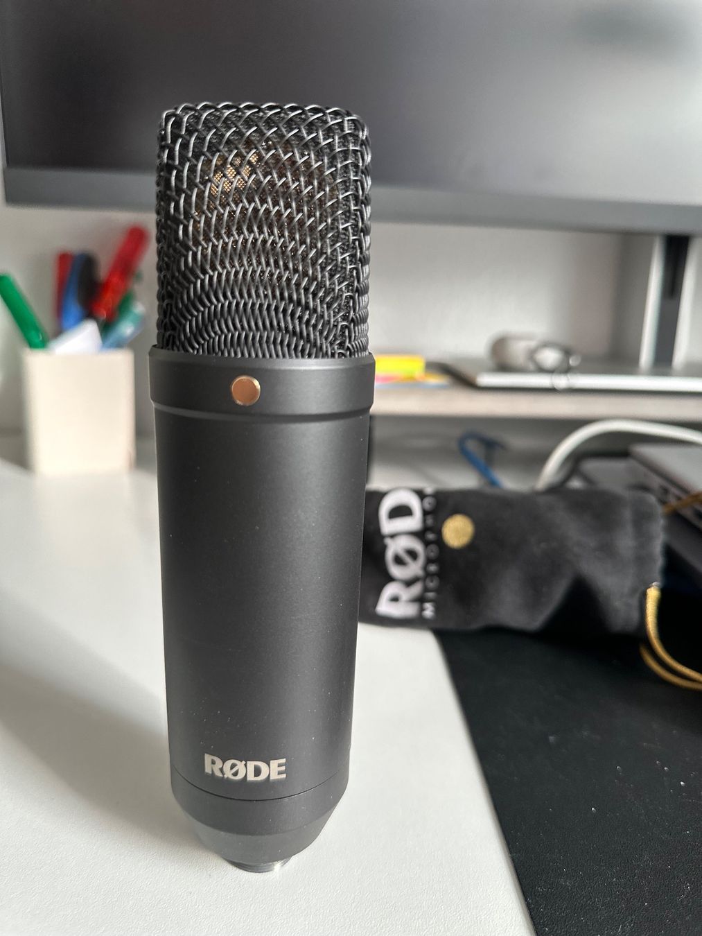 Røde Microfoni: RODE NT1 mit popfilter und spinne – Usato da Reiden venduto da Crick 3