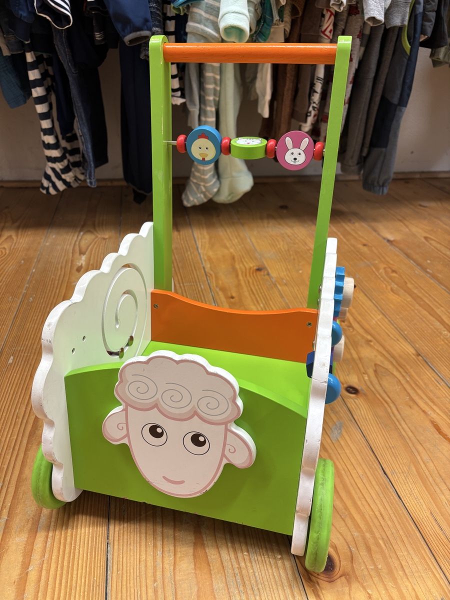 Véhicules pour enfants: Spielba Holz Lauflernwagen Schaf – D'occasion à Büren an der Aare par Nikito2001 1