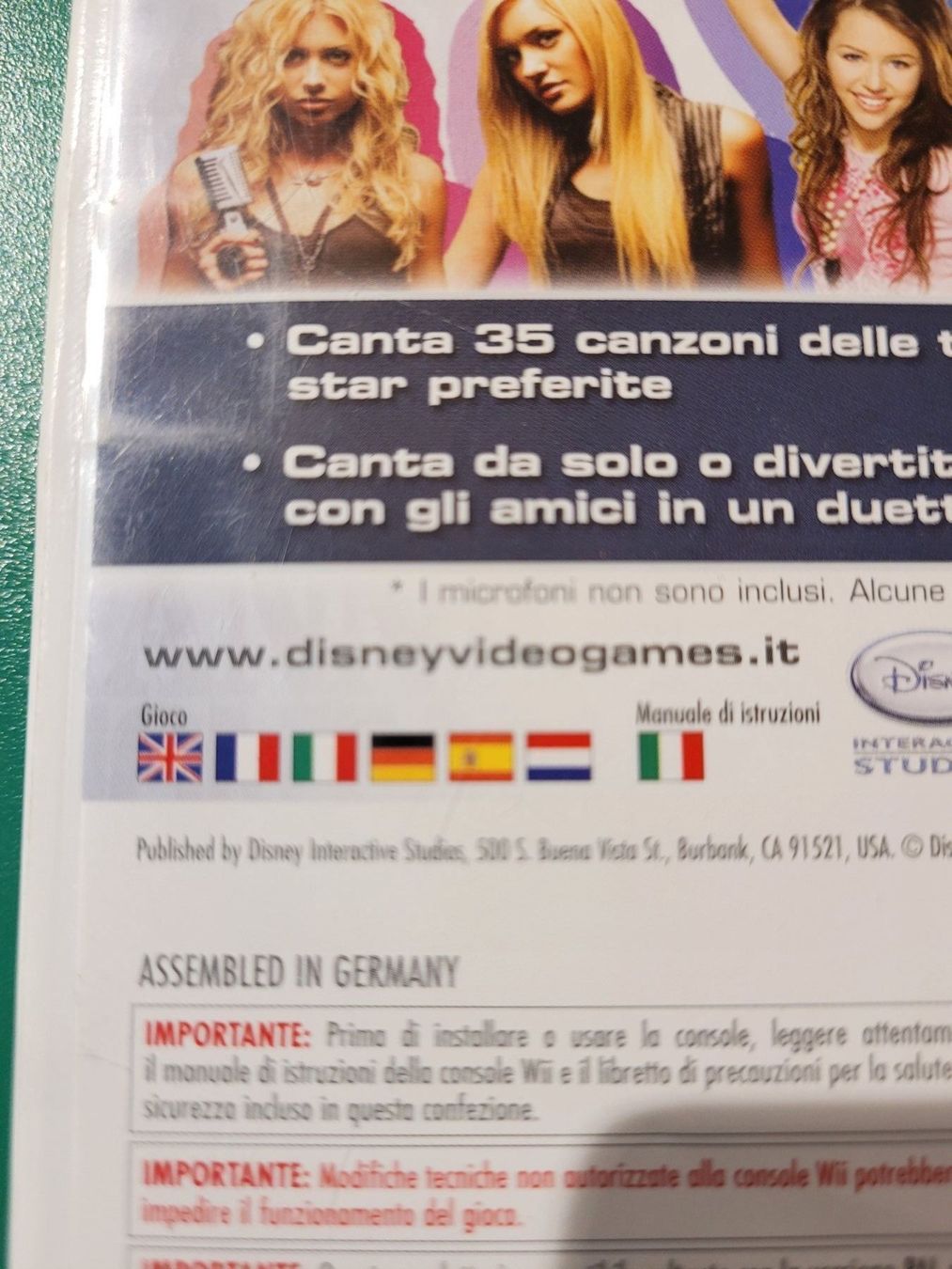 Disney Spiele: Disney Sing It - Nintendo Wii – Gebraucht aus Grindelwald von lego9 2