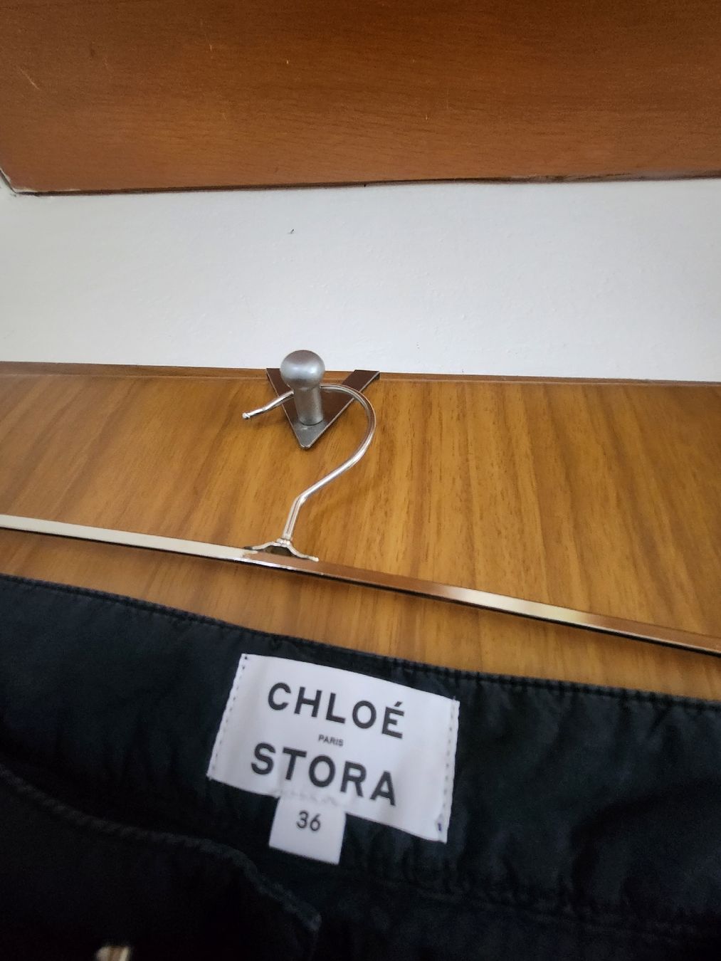 Chloé Pantaloni: Pantalon Chloé Stora rayé bleu/blanc taille 36 – Usato da Niedergösgen venduto da Eva2410 3