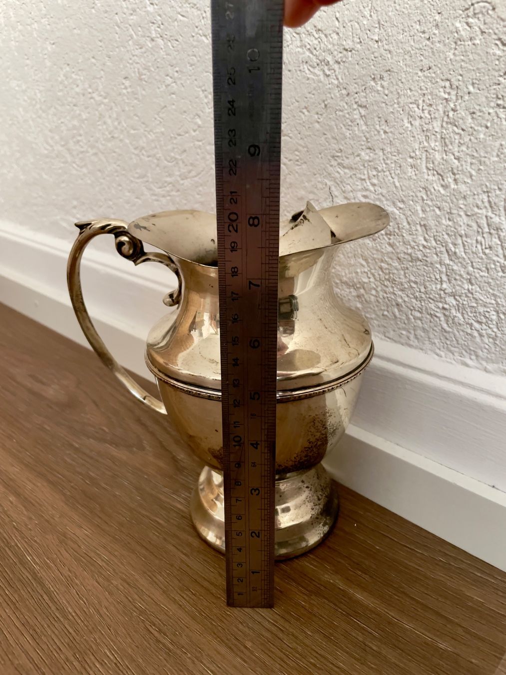 Caraffe: Antike Versilberter Krug von C.W. – Usato da Winterthur venduto da ttltc 4