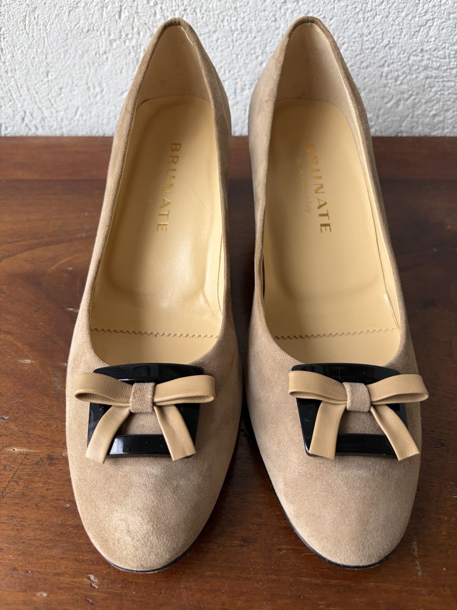 Brunate Scarpe da donna: Brunate Wildleder Pumps, Gr. 41, Top Zustand – Nuovo (secondo la descrizione) da Muttenz venduto da stoeberi01 1