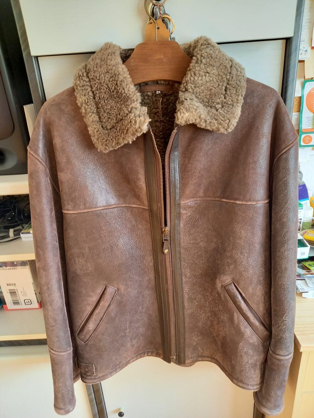 Jacken: Veste en cuir véritable – Gebraucht aus Biel/Bienne von Nathlu