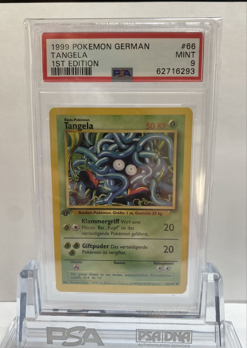 Pokémon Sammelbilder & Trading cards: Psa Tangela – Neu (gemäss Beschreibung) aus Herznach von Terratemptrop