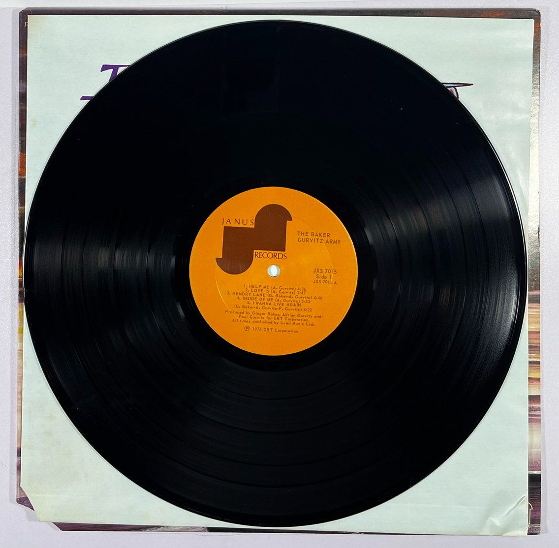 Vinyles: LP: THE BAKER GURVITZ ARMY (1975) – D'occasion à Frenkendorf par Yard-Sale-2000 3