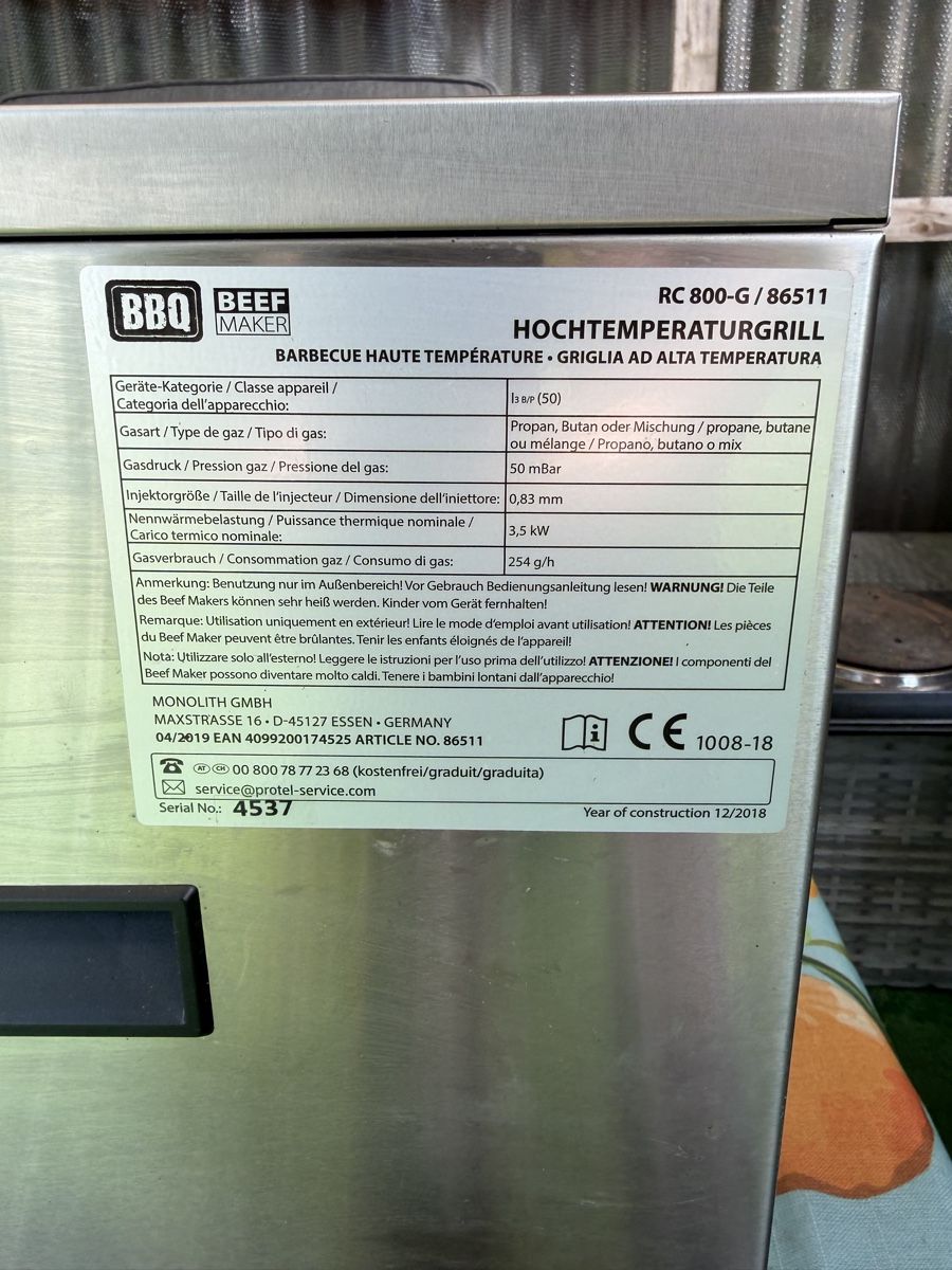 Griglie: Gasgrill – Usato da Oberbuchsiten venduto da Leopard95 1