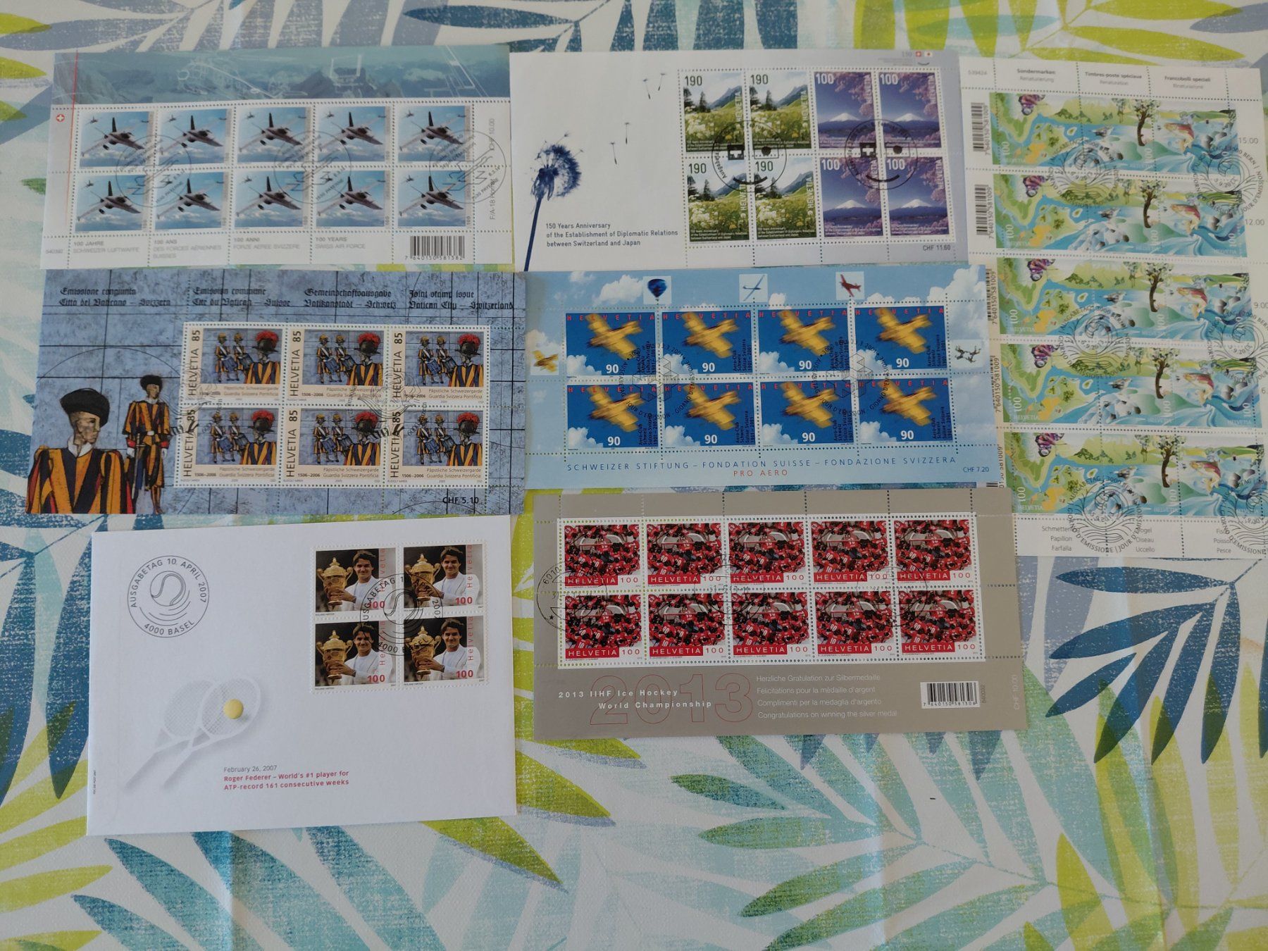 Alle Briefmarken: Tolles Set CH – Gebraucht aus Horw von Onurb008 1