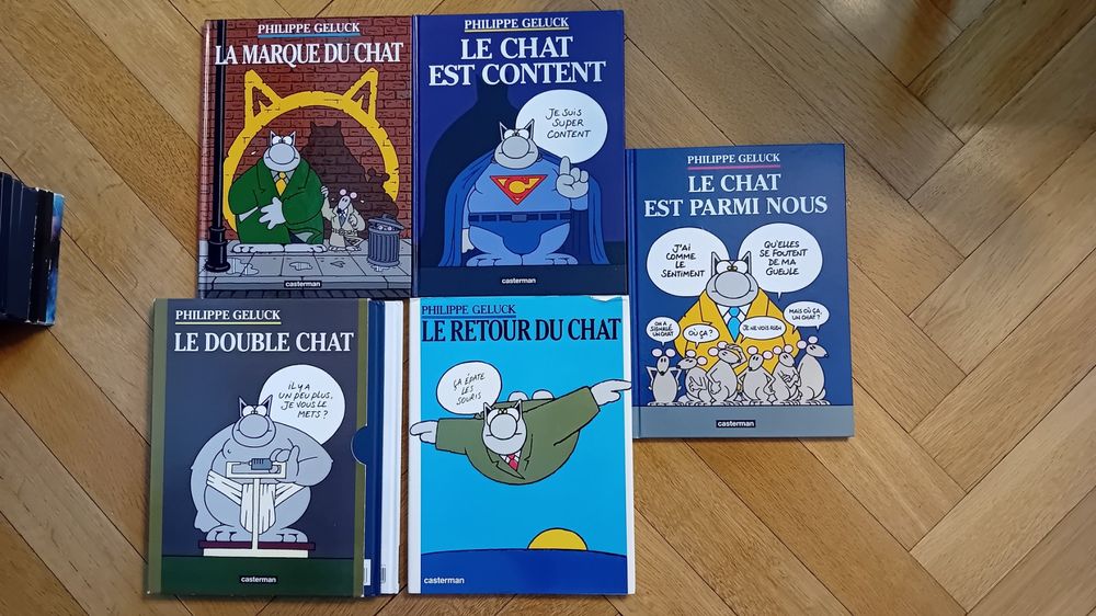 Lot 6 BD - Philippe Geluck - Le Chat (D'occasion) à Neuchatel pour CHF ...