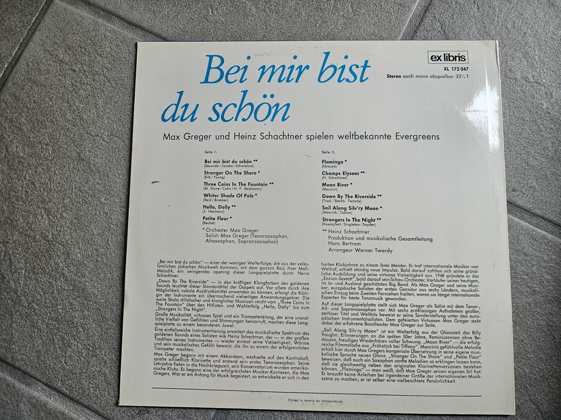 Dischi in vinile: LP - Bei mir bist du schön - Max Greger Evergreens! – Usato da Volketswil venduto da Lokitier 1