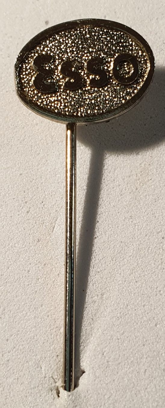 Spille & Fermagli: BB465 - Anstecknadel - ESSO  Logo – Usato da Reinach BL venduto da Boston-Verkauf 1