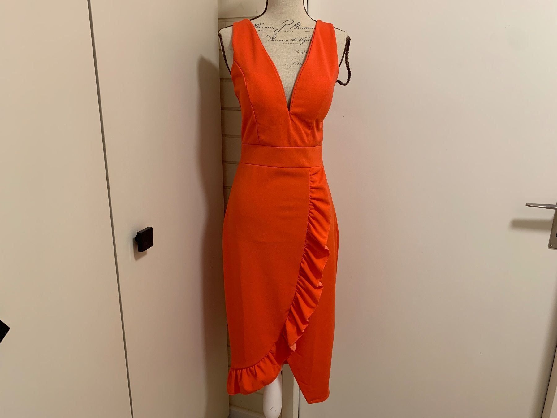 Kleider: Wal G. Kleid coral Gr. 38/40 – Neu (gemäss Beschreibung) aus Aarau von Obdulia