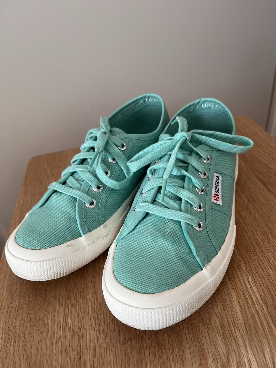 Superga Scarpe da donna: Baskets Superga - pointure 38 - Tiffany Blue – Usato da Lausanne venduto da Cupcake.vanille 6