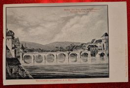 rar: Schaffhausen Rheinbrücke (eingestürzt) 1933