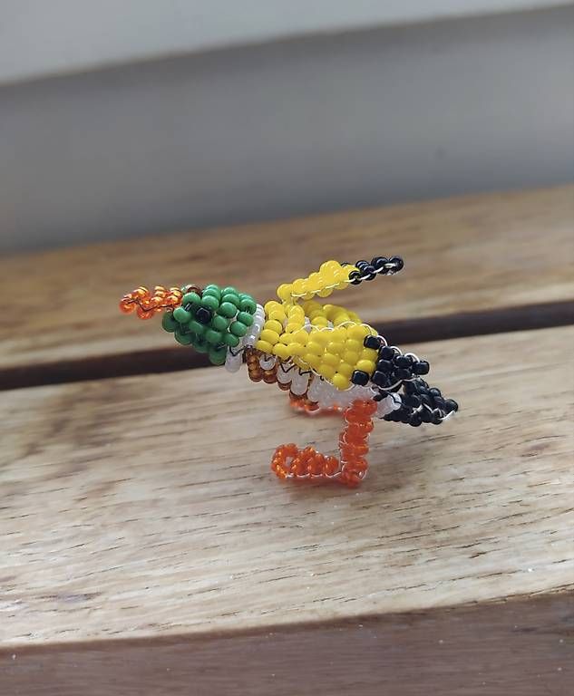 Disney Figuren: Handgemachte Perlenfiguren  Delfin, Schäferhund und Ente – Gebraucht aus Lyss von osa_9v55 3