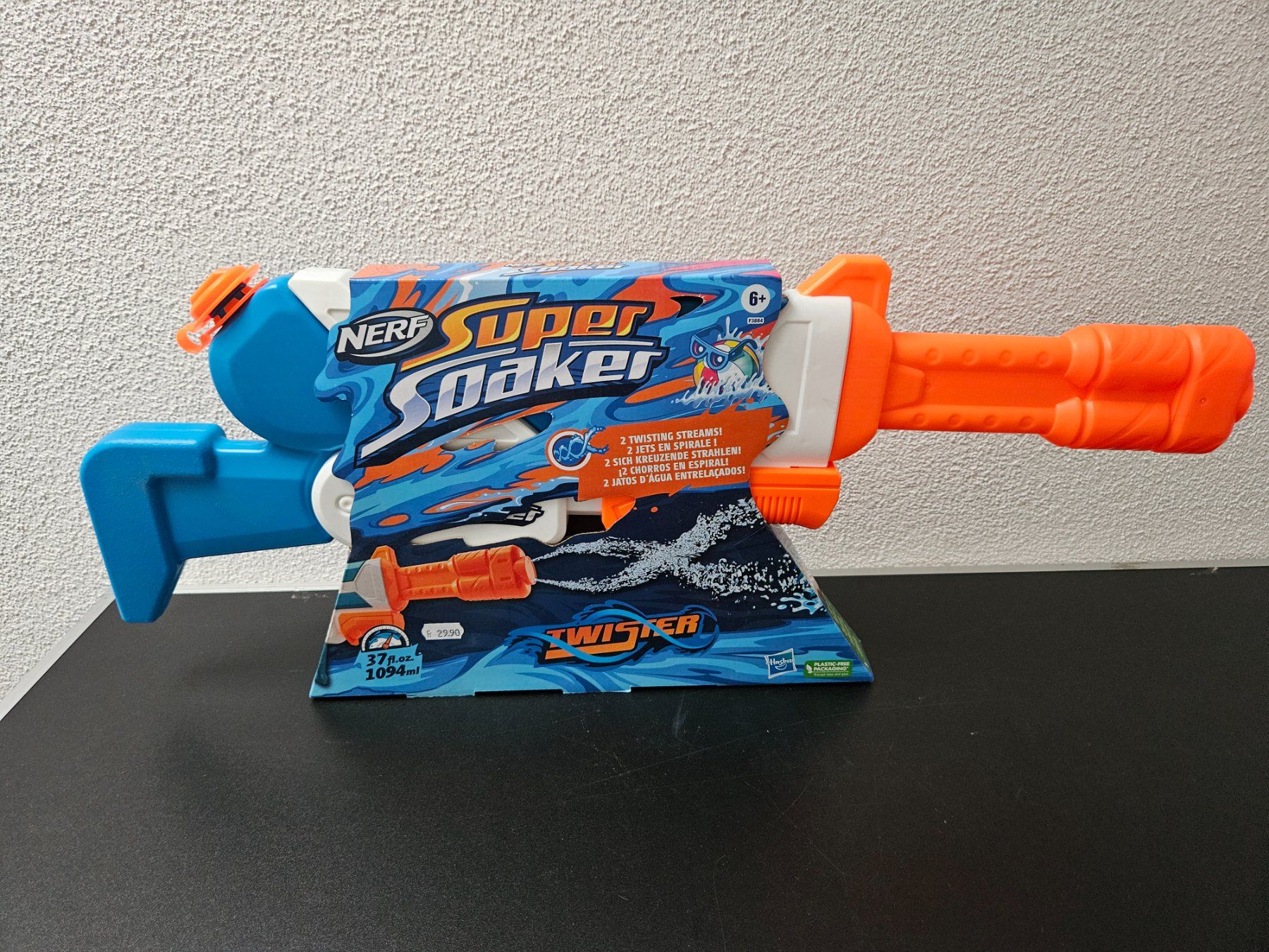 Spielzeuge: Neu - Hasbro - Nerf Super Soaker Twister - Wasserpistole – Neu und originalverpackt aus Dagmersellen von Jarsetz_Restposten
