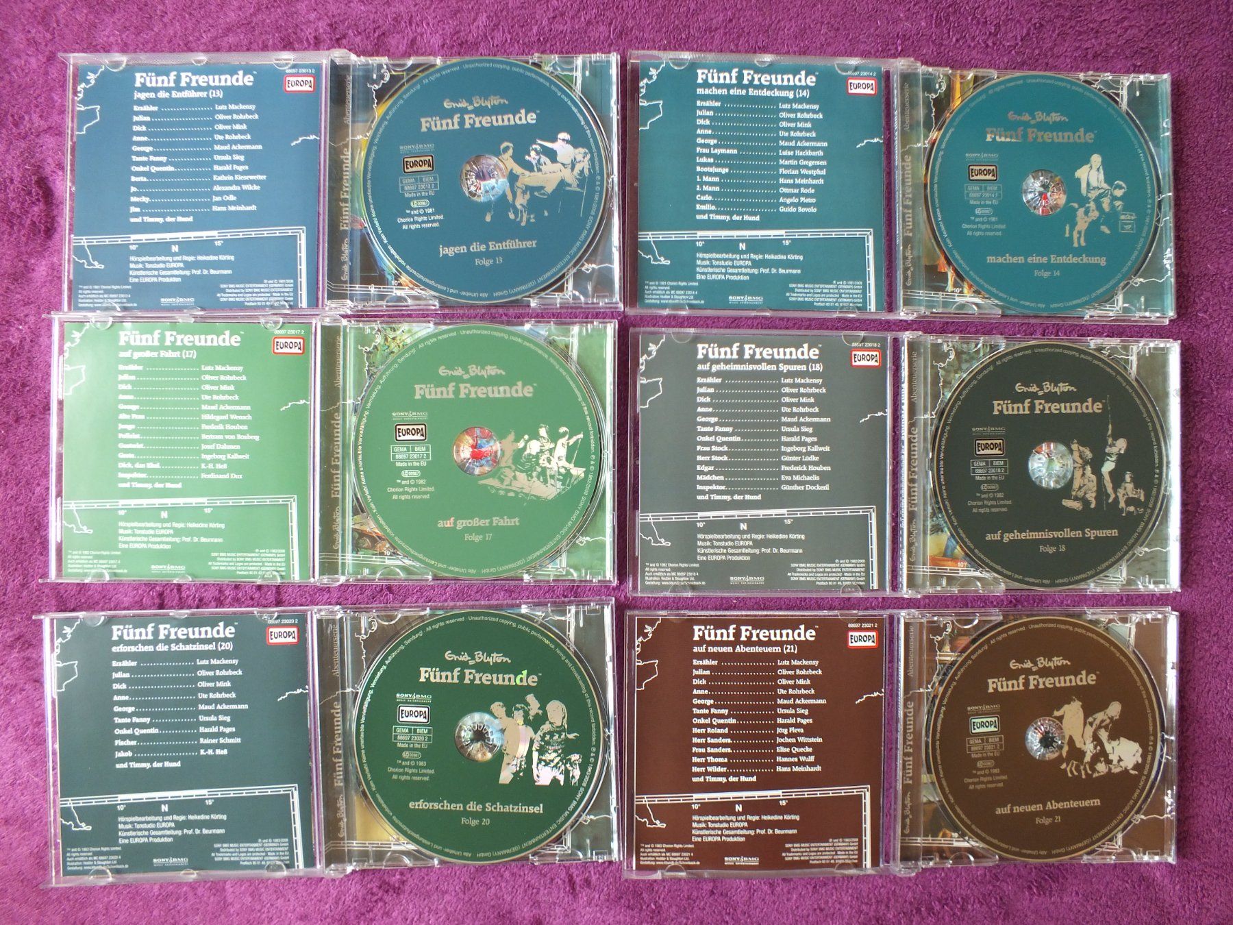 CD: 6 - Fünf Freunde - Hörspiel - CD´s – Usato da Müllheim Dorf venduto da Seeeule01 7