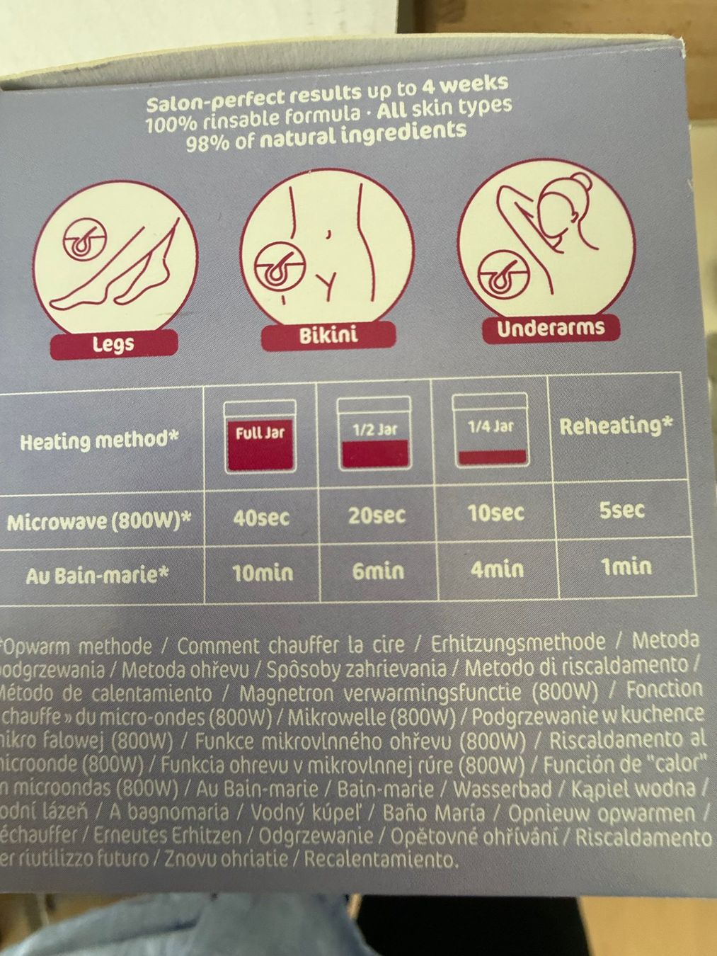 Altro per la cura del corpo: NEU warm sugar wachs – Nuovo e nell'imballaggio originale da Kirchdorf AG venduto da coco123 1