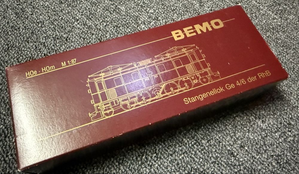 Bemo Modelleisenbahnen: Bemo 1291 104 RhB Ge 4/6  Stangenellok Nr. 354 – Gebraucht aus Bauma von Shotgunmann 8