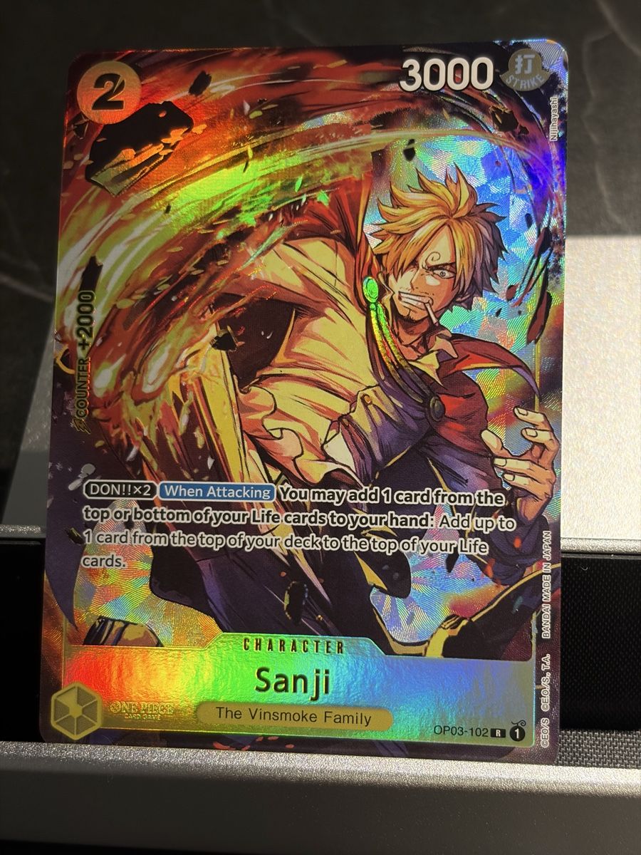 Bandai Carte collezionabili: One Piece OP03-102 Sanji, Englisch – Nuovo (secondo la descrizione) da St. Gallen venduto da cambitcg