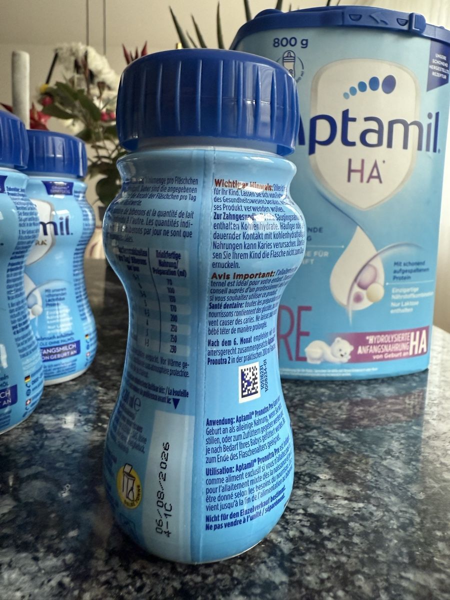 Aptamil Cibi & Specialità: Aptamil HA PRE Anfangsmilch – Nuovo e nell'imballaggio originale da Buchs ZH venduto da janv__ 2