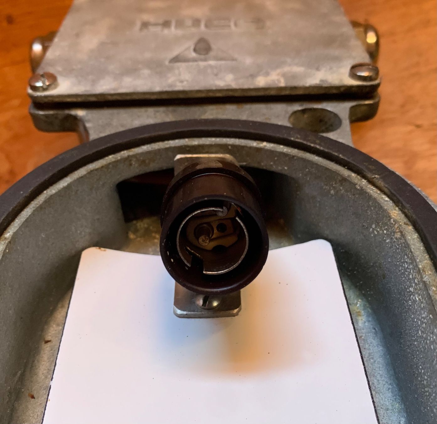 Lampen: Stollenlampe HUCO aus Bunker der CH Armee – Gebraucht aus Goldingen von Bergler012 3