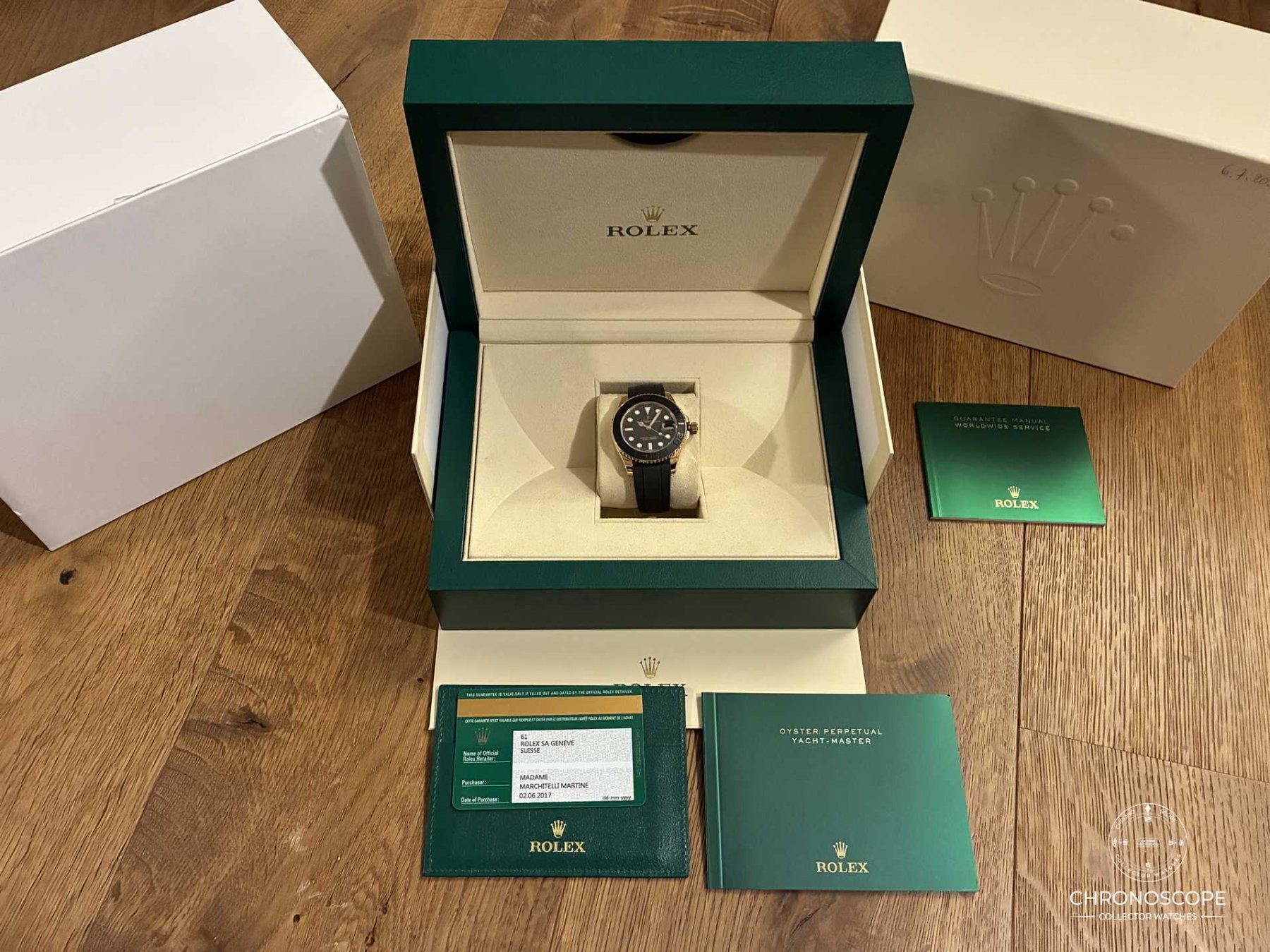 Rolex Uhren: Rolex Yacht‑Master ref, 268655, full set 2017 – Gebraucht aus Luzern von ChronoScope6004 8