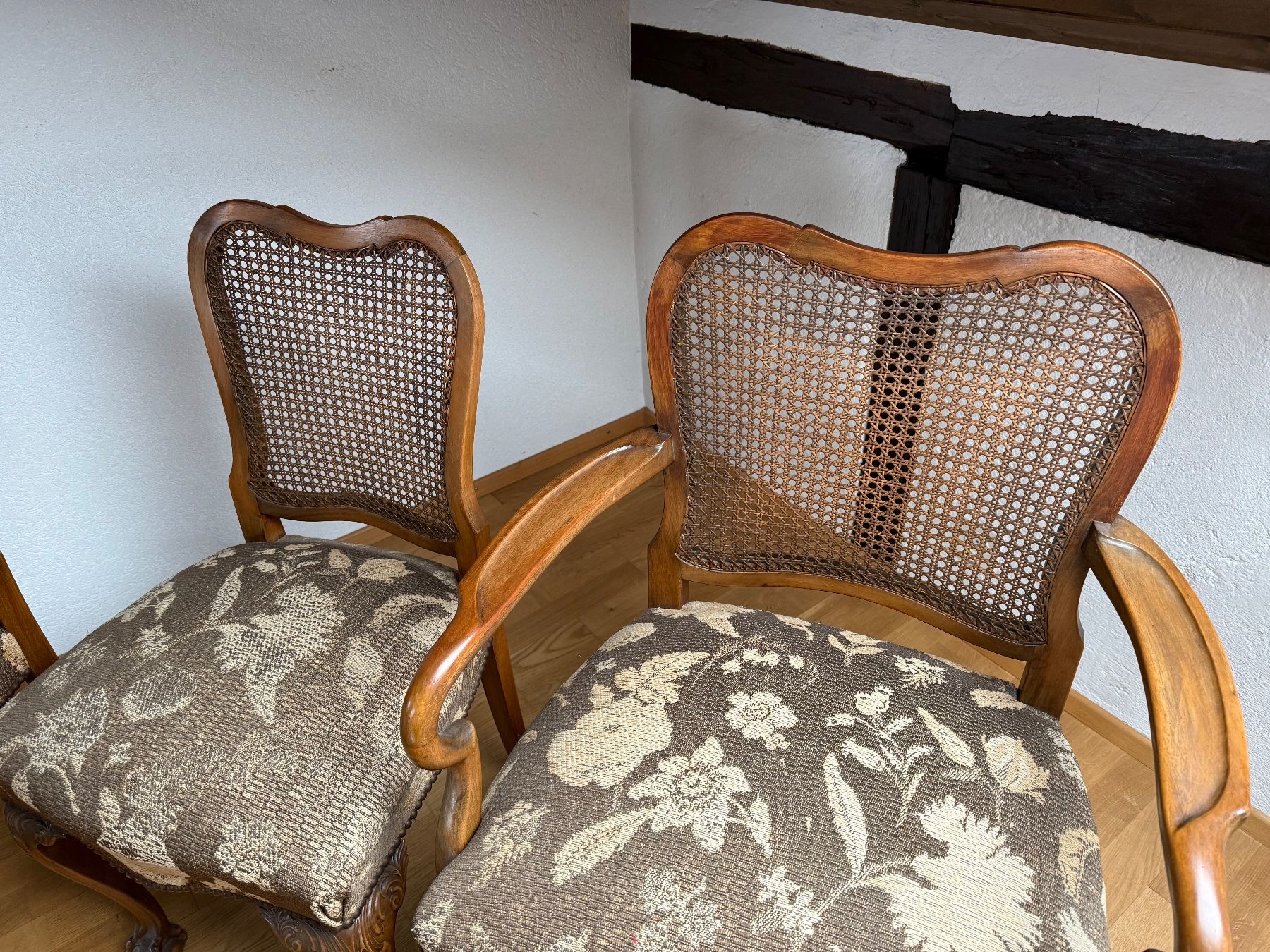 Sessel: 3 antike Sessel Stühle Jonk Geflecht – Gebraucht aus Bern von Jwpm66 2