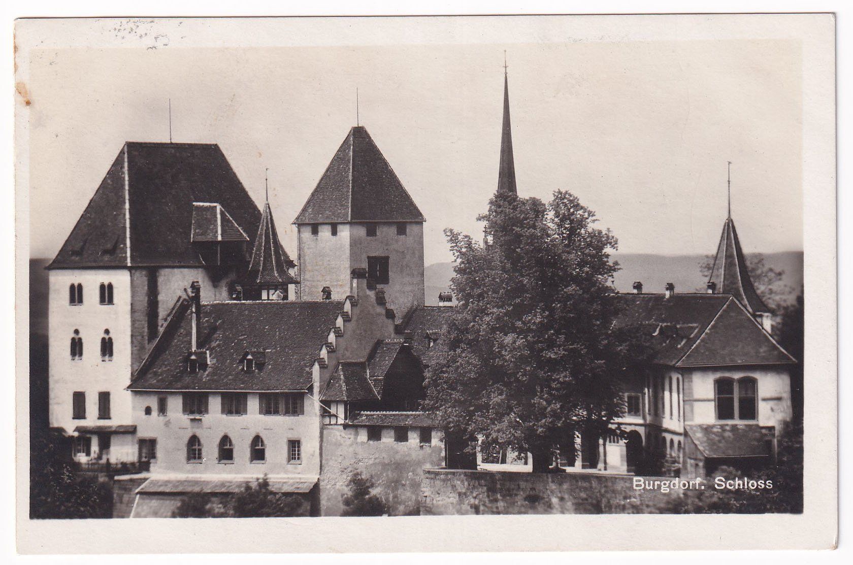 Cartoline postali: Burgdorf Schloss  1927 – Usato da Cormoret venduto da Pascalll2001