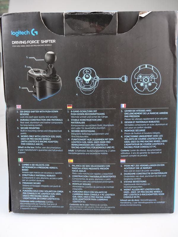 Logitech Controller: Logitech G Driving Force Shifter – Neu (gemäss Beschreibung) aus Rüti ZH von Restwert_Rueti_ZH 4