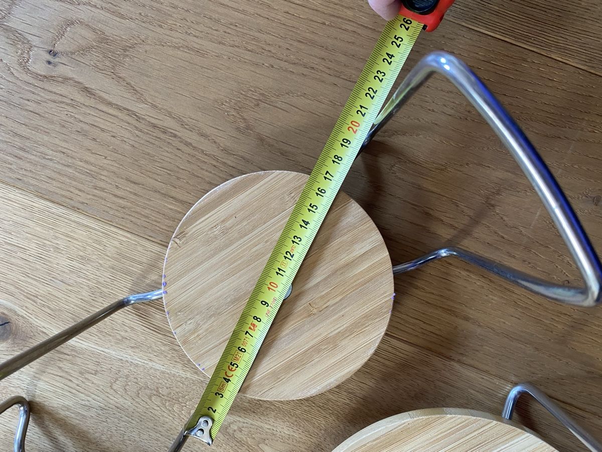 Ikea Wandhalterungen: 3er Set Tellerhalter aus Bambus und Metall – Gebraucht aus Wetzikon ZH von purple_44 2