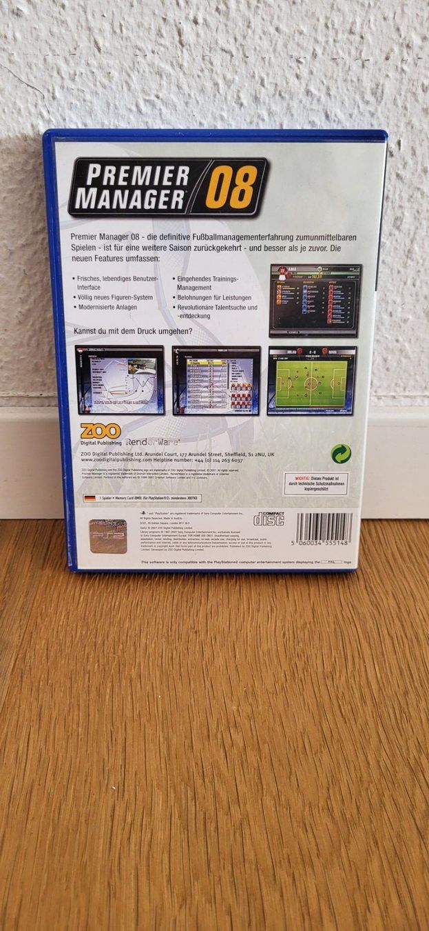 Sony Giochi: PS2 - Premier Manager 08 – Usato da Münsingen venduto da DigitaleSpielecke 1