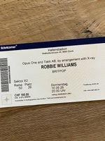 Robbie Williams Ticket 10.9.26