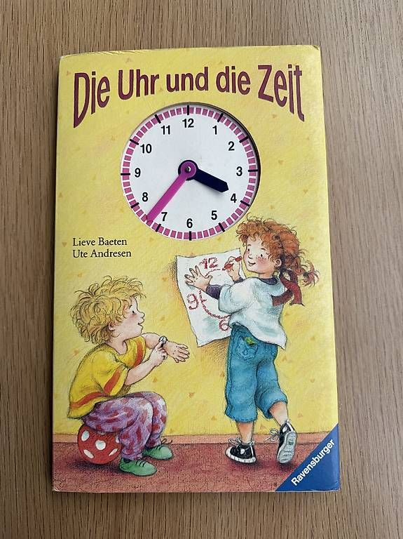 Bücher: Die Uhr und die Zeit Pappbilderbuch – Gebraucht aus Dietikon von Princessy