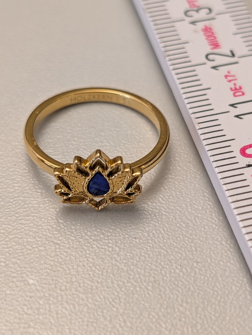 Anelli: Holzkern Ring Lapislazuli & Gold – Nuovo (secondo la descrizione) da Stäfa venduto da IsaBach 2