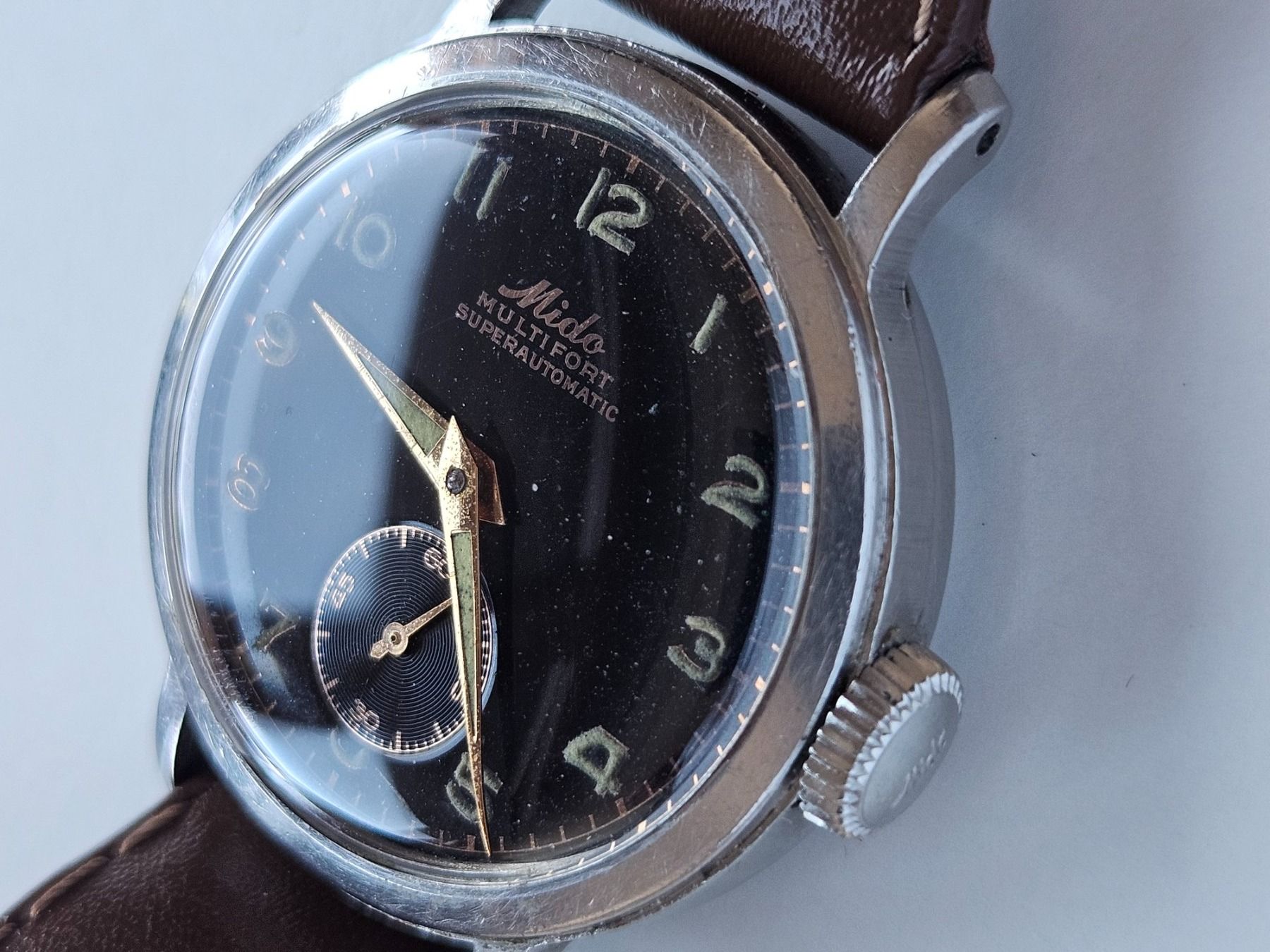 Mido Orologi: 70 Mido Multifort Superautomatic Wunderschön Hammerautomat – Usato da Berikon venduto da mmm21 4
