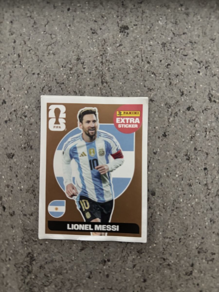 Panini Carte collezionabili: Panini Extra Sticker WM26 BRONZE Lionel Messi – Nuovo (secondo la descrizione) da Pfäffikon ZH venduto da Huerlimaa01